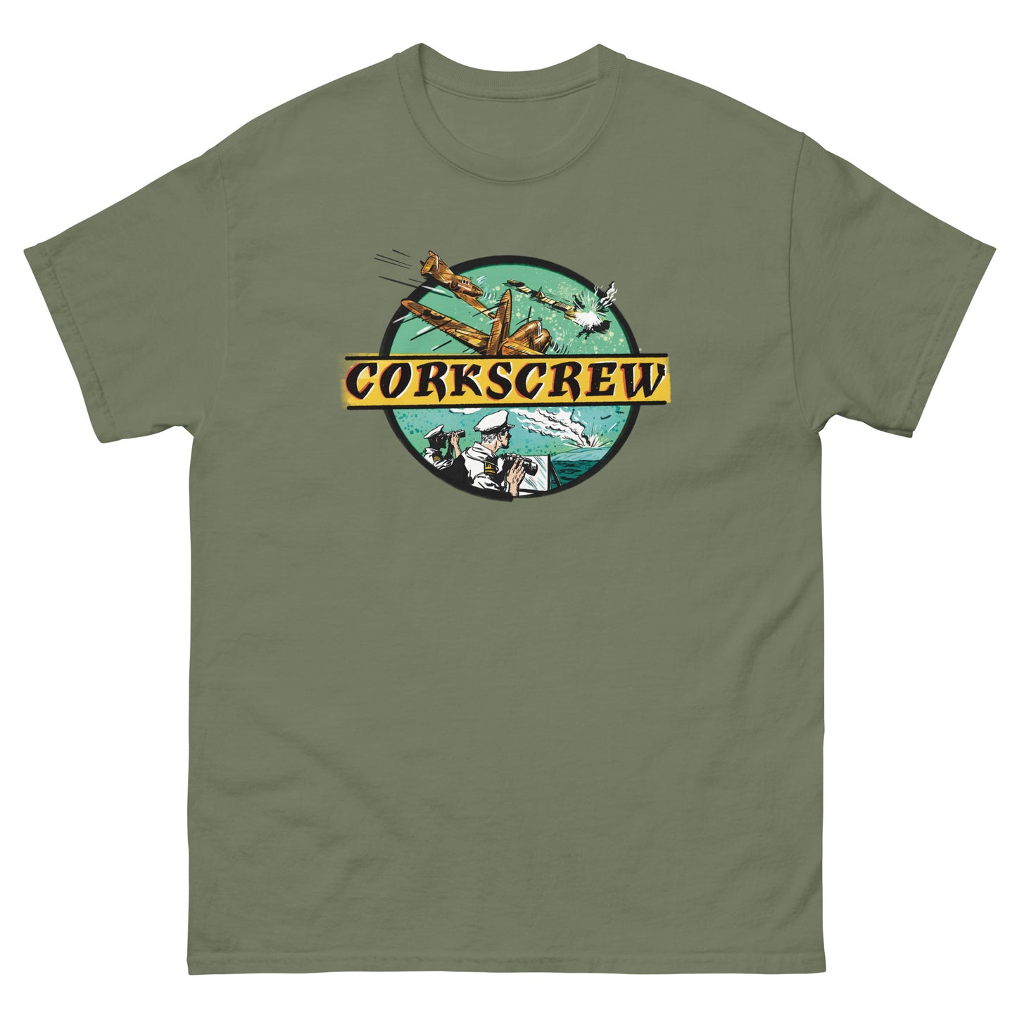 Operation Corkscrew, 1943, Men's classic tee